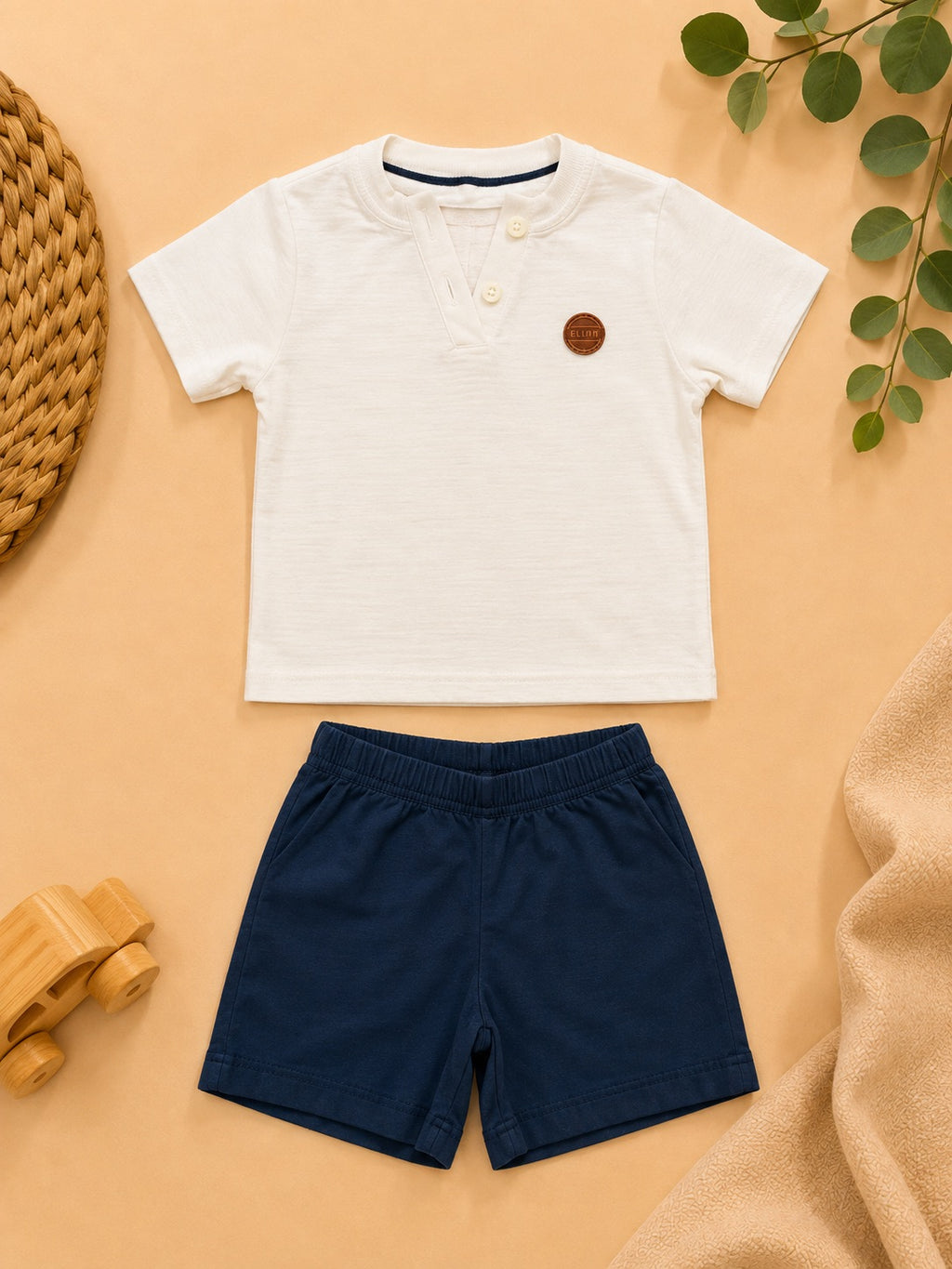 Conjunto Areia & Verde - conjunto completo