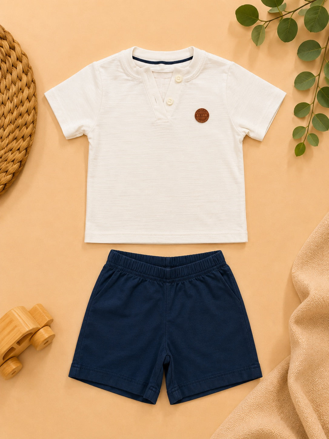 Conjunto Areia & Verde - conjunto completo