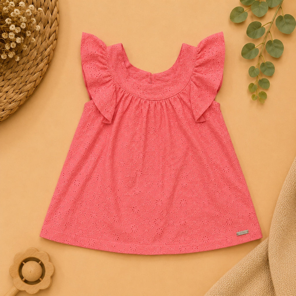 Vestido Rosa Coral - frente