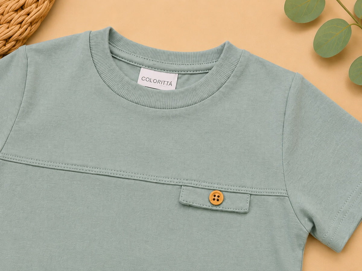 Conjunto Verde & Areia - detalhe 1