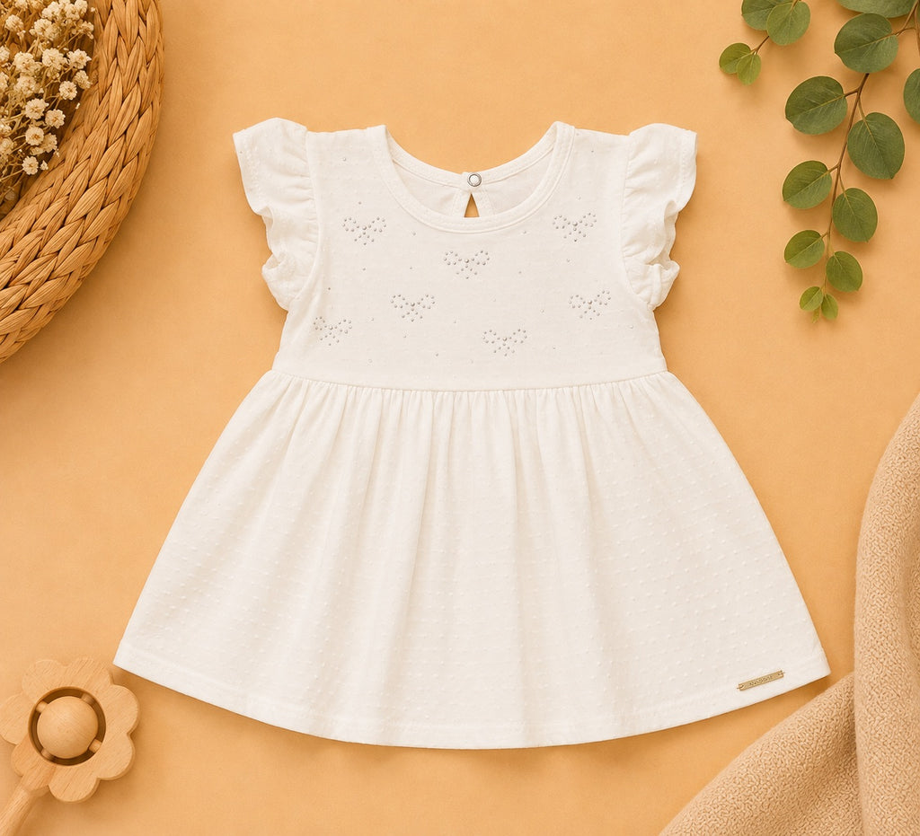 Vestido Off White - frente