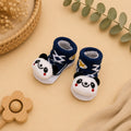 Meia Panda Azul