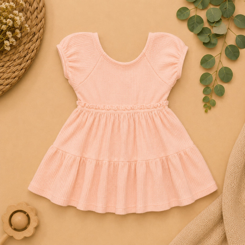 Vestido Pêssego - costas