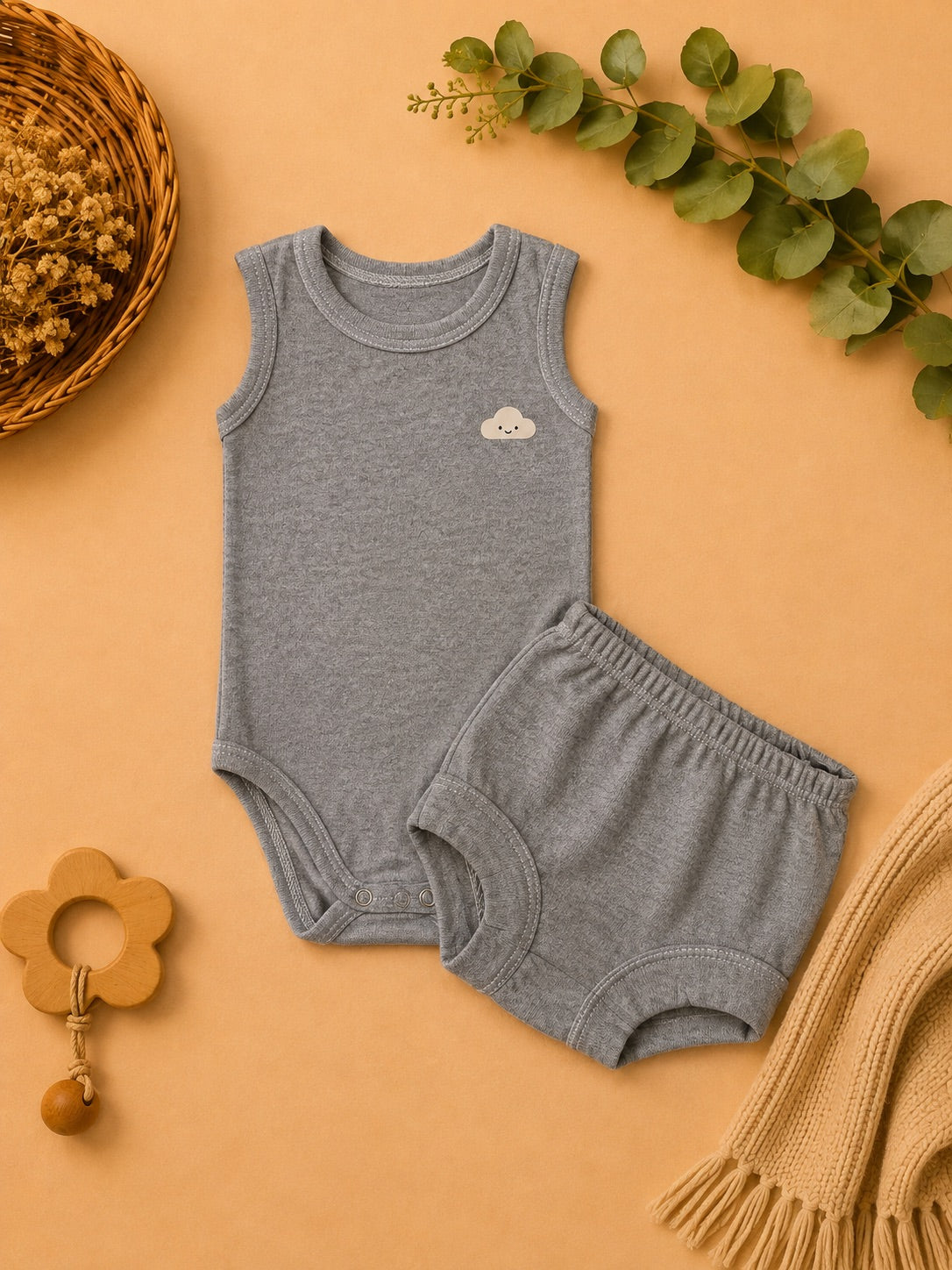 Body Regata - Cinza