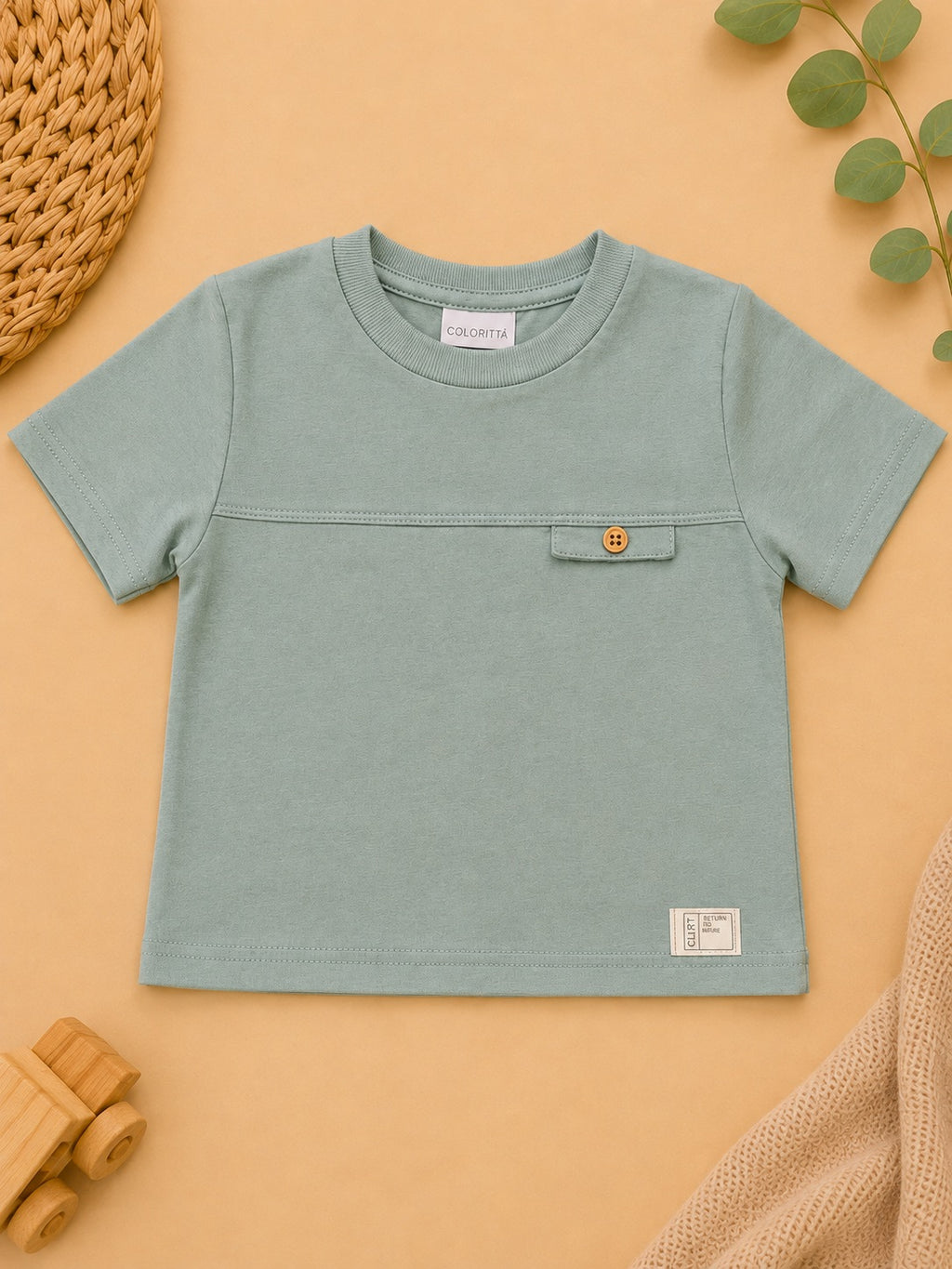 Conjunto Verde & Areia - detalhe 2