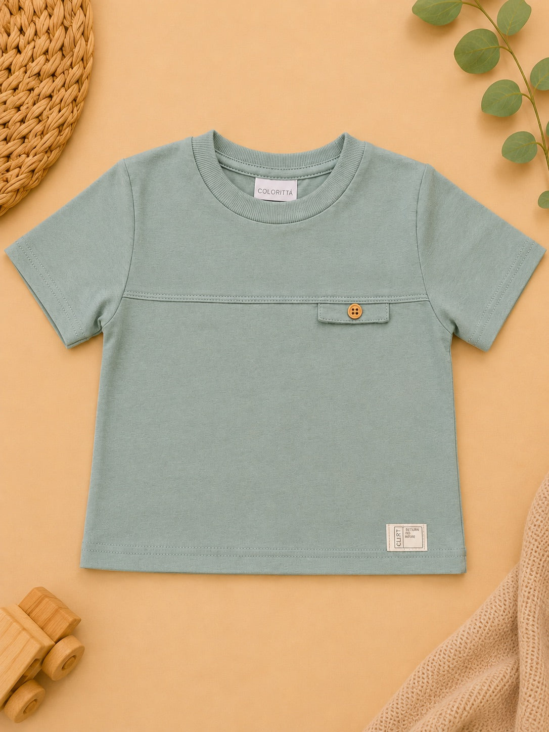 Conjunto Verde & Areia - detalhe 2